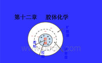 胶体化学 胶体化学