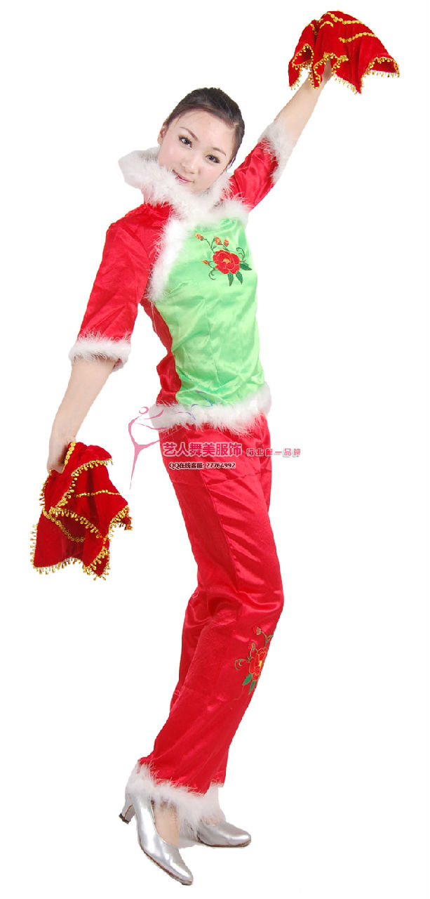 艺人舞美秧歌服装 艺人舞美秧歌服装