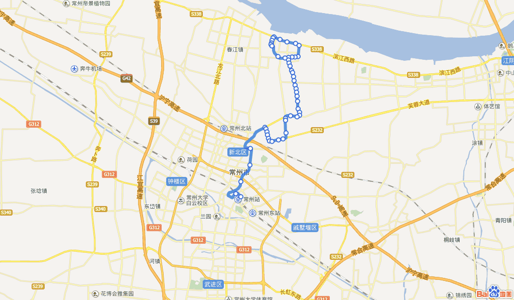 石庄常州城际公交 石庄常州城际公交