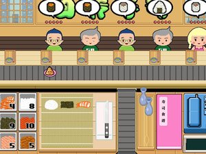 迴转寿司店