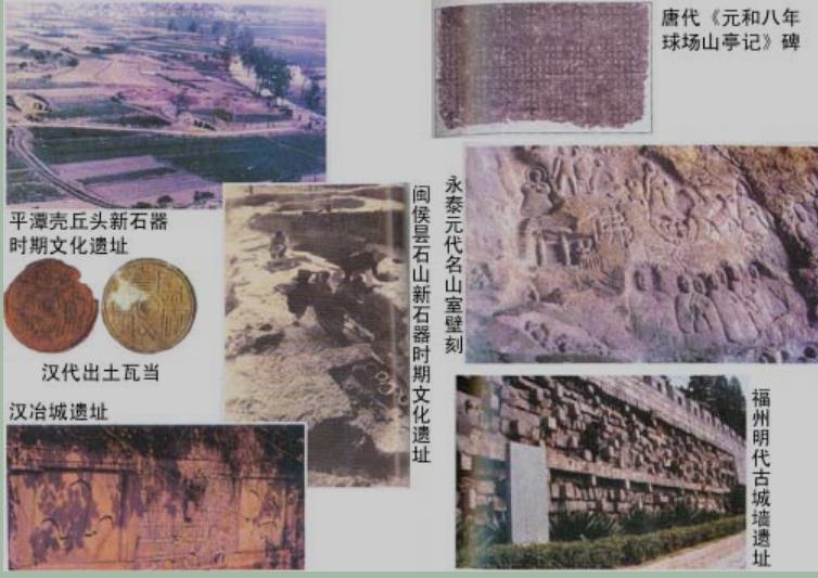 福州市历史文物遗蹟 福州市历史文物遗蹟