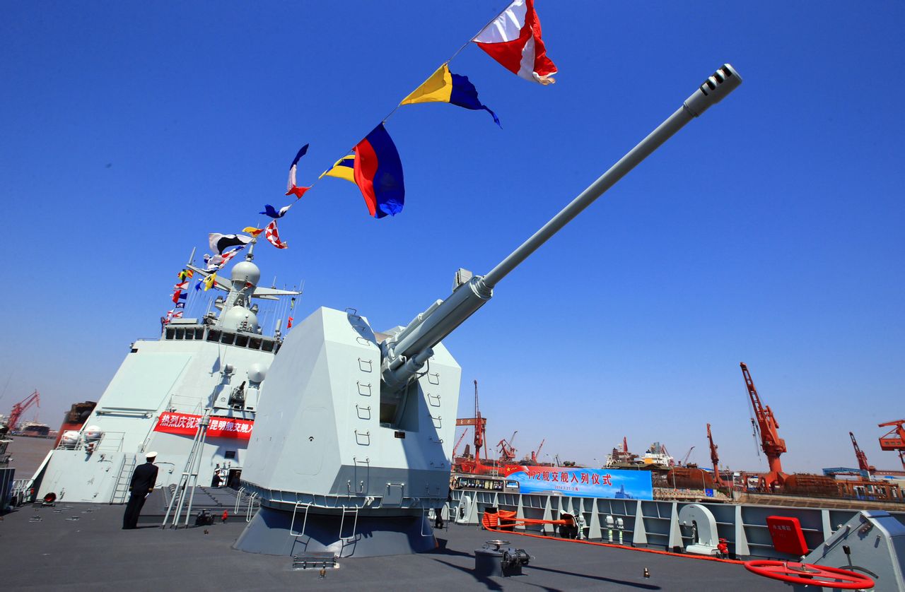 H/PJ38型单管130mm舰炮 H/PJ38型单管130mm舰炮
