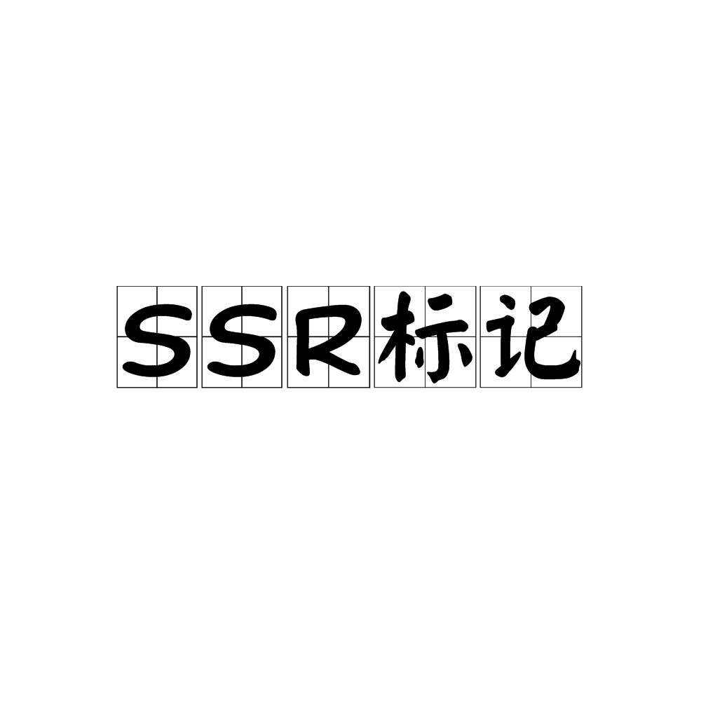 SSR标记 SSR标记