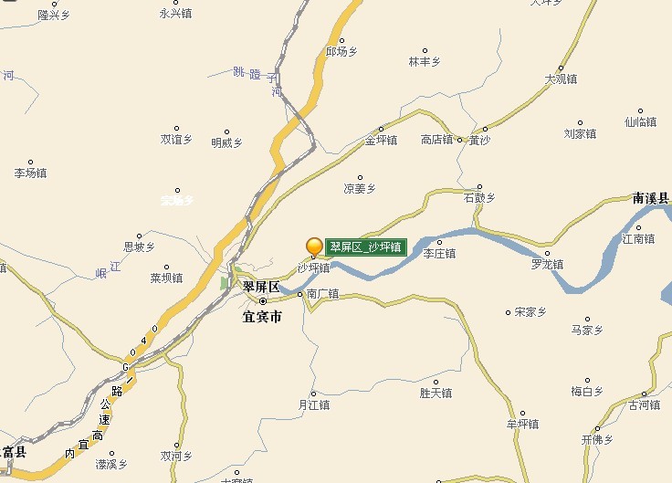 四川省宜宾市翠屏区沙坪镇地理位置 四川省宜宾市翠屏区沙坪镇地理位置