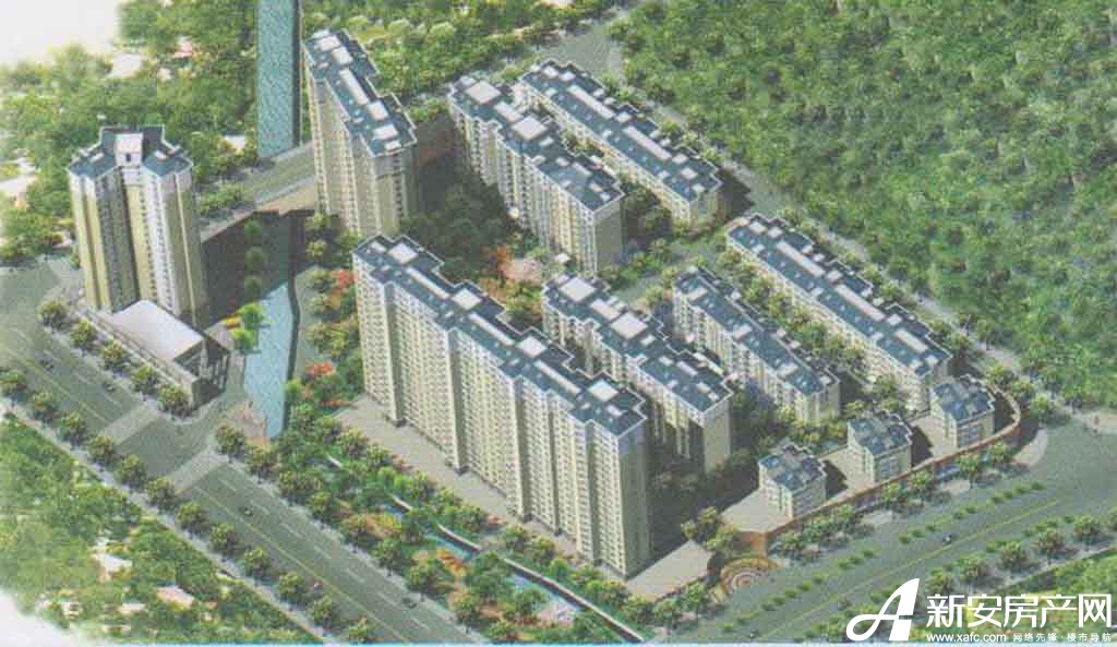 鸟瞰全景 鸟瞰全景