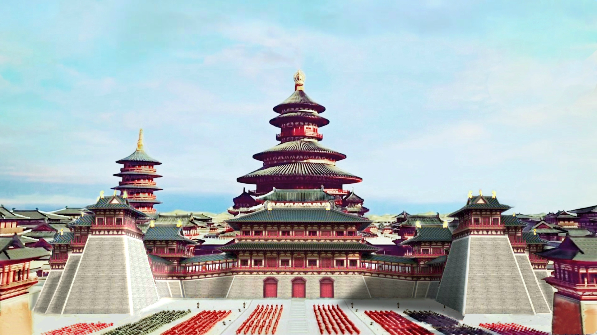 紫微城复原图 紫微城复原图