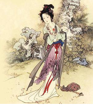 秦可卿画像 秦可卿画像