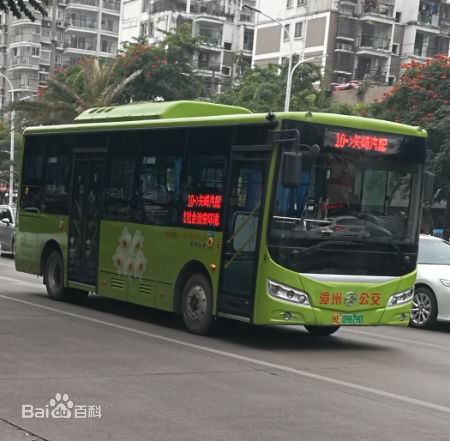 运行中漳州公交10路