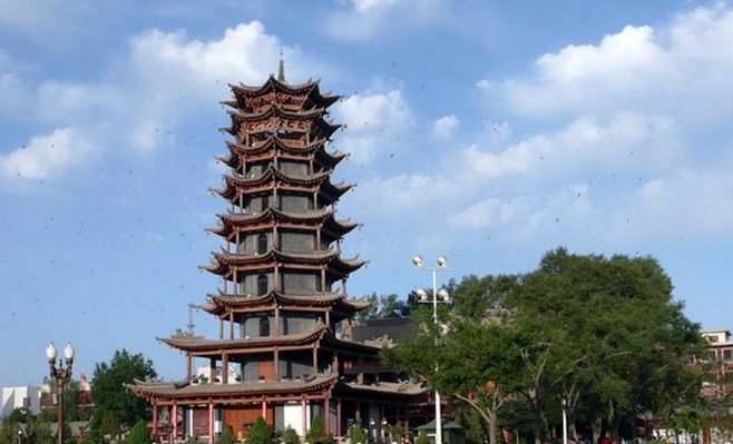 甘州古塔 甘州古塔