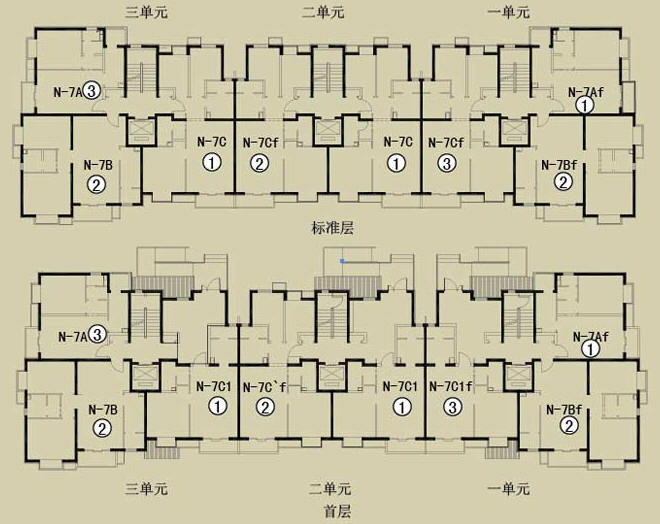 板塔结合楼盘户型图 板塔结合楼盘户型图