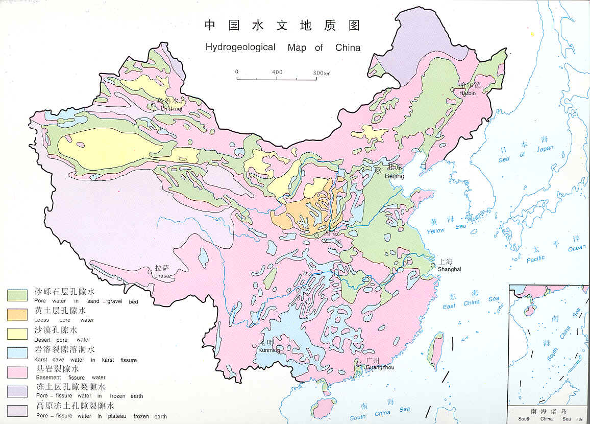 水文地质图 水文地质图