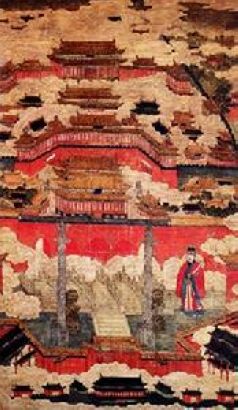 明代的《北京宫殿图》 明代的《北京宫殿图》