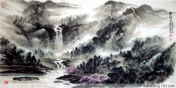 刘东方国画山水作品欣赏