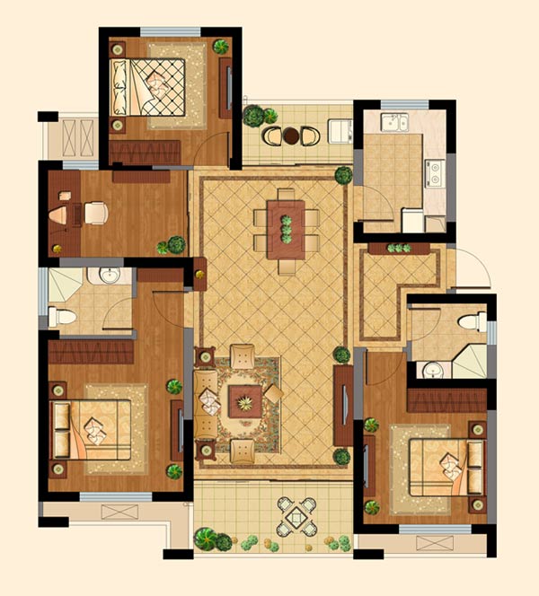 户型图 户型图