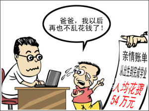 亲情账单 亲情账单