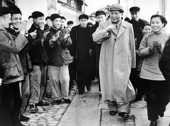 1958年1月5日,毛泽东主席视察小营巷 1958年1月5日,毛泽东主席视察小营巷