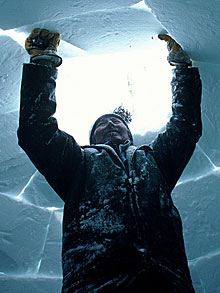 搭建雪屋 搭建雪屋