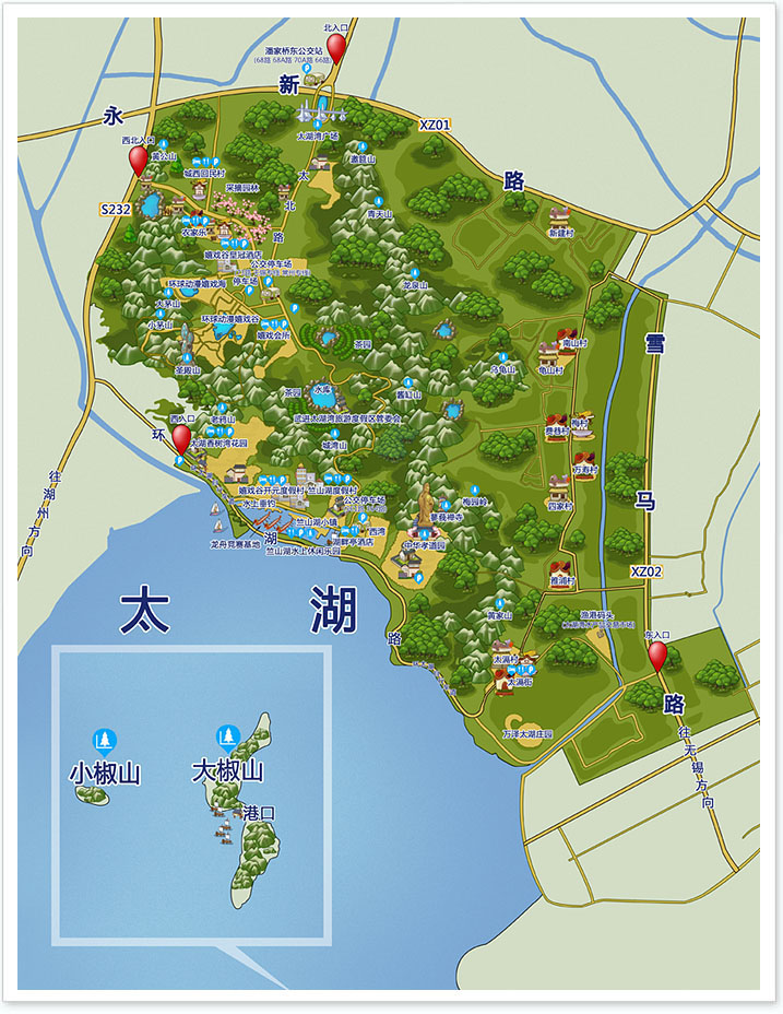 常州太湖湾 导览图 常州太湖湾 导览图