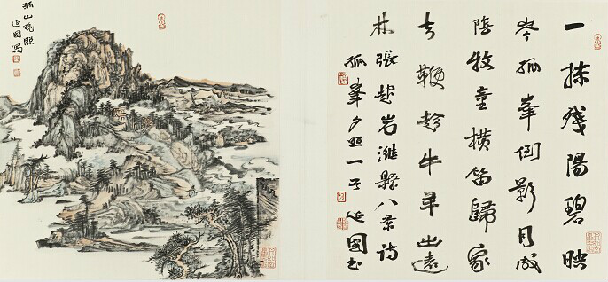 孤峰夕照 孤峰夕照