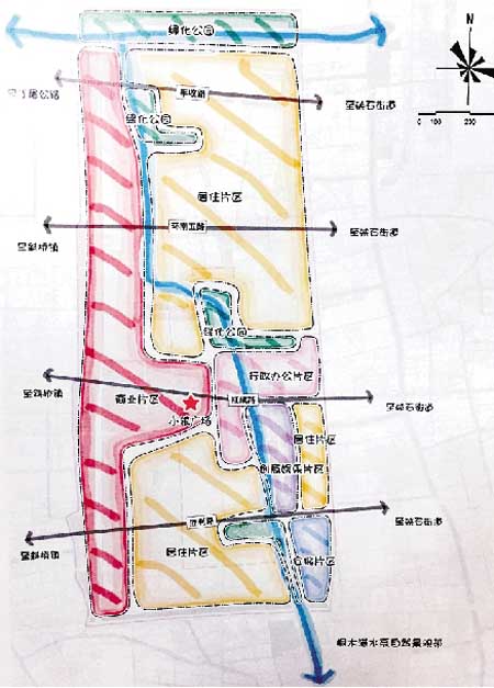 马桥街道核心区域规划图 马桥街道核心区域规划图