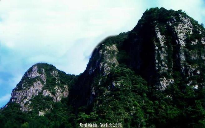 倒排岩 倒排岩