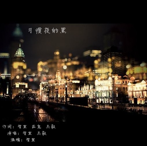 习惯夜的黑 宣传照 习惯夜的黑 宣传照