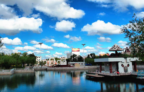 好田格勒古城美景 好田格勒古城美景