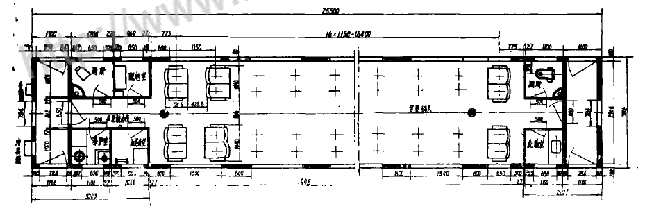 车内总体布置图 车内总体布置图