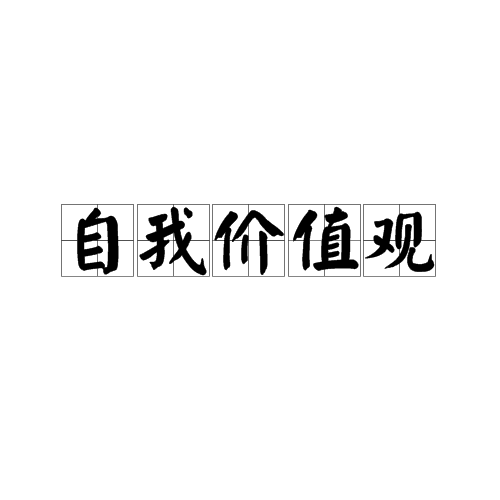 自我价值观 自我价值观