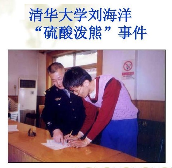 刘海洋(“硫酸泼熊”事件当事人)