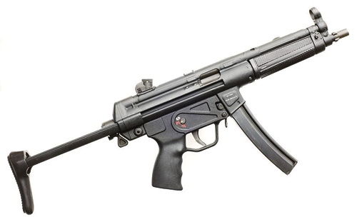 德国的MP5冲锋鎗。 德国的MP5冲锋鎗。
