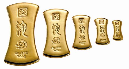2013年蛇年金铤图片