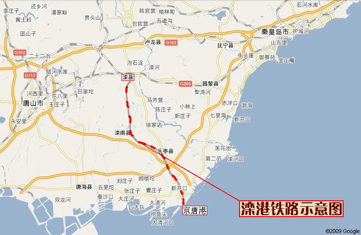 滦港铁路