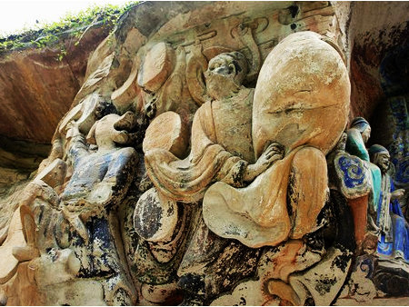 风伯与雷公造像 风伯与雷公造像