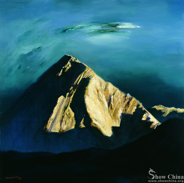 《滥觞的河》(布面油画) 《滥觞的河》(布面油画)