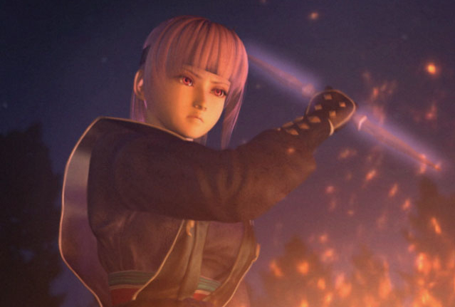 《DOA3》结局中的绫音 《DOA3》结局中的绫音