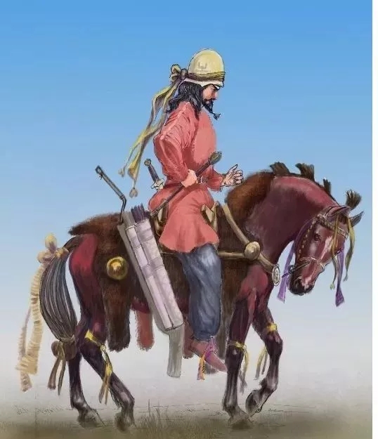 萨珊王朝的轻装弓骑兵 萨珊王朝的轻装弓骑兵