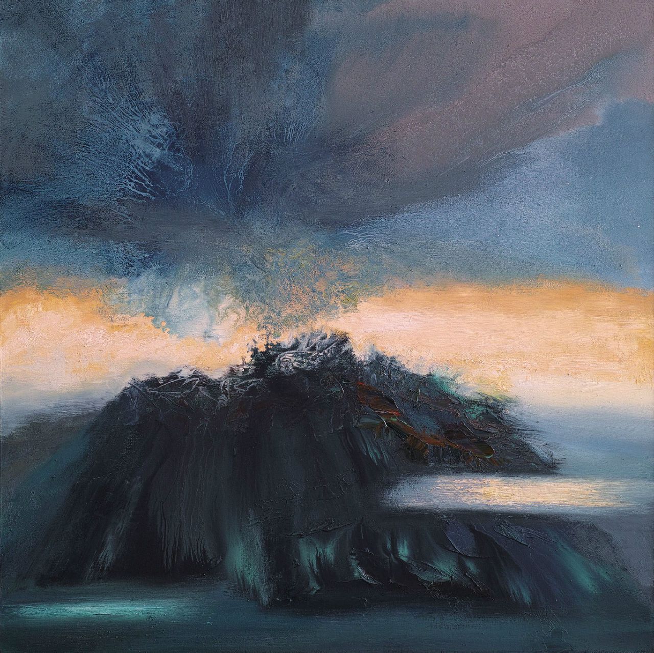 《孤寂》布面油画160*160 《孤寂》布面油画160*160