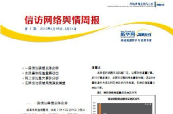 信访网路舆情周报