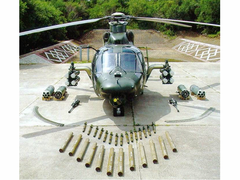 直-9G挂载武器弹药展示 直-9G挂载武器弹药展示