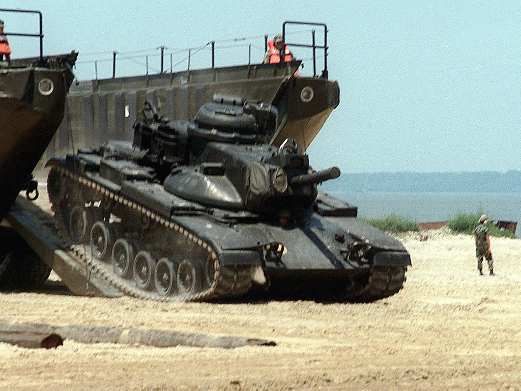 M60A2坦克参加军演 M60A2坦克参加军演