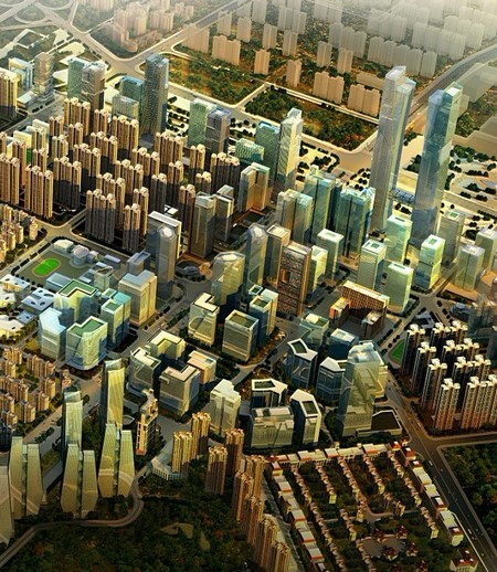 金融中心效果图 金融中心效果图