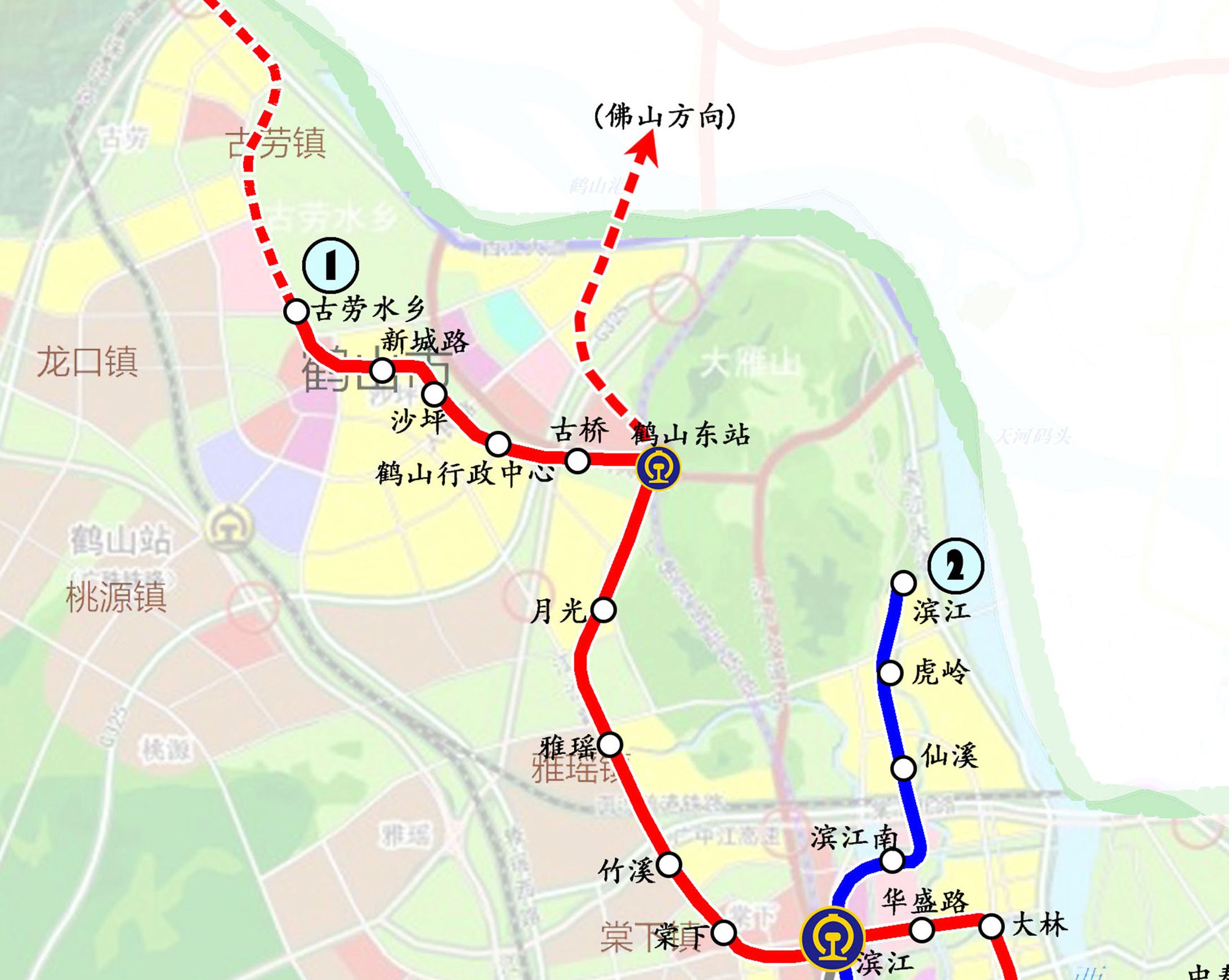 鹤山东站