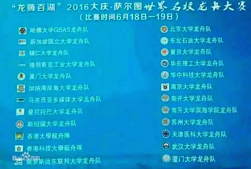 世界名校龙舟大赛