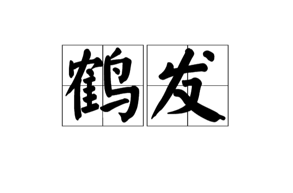 鹤髮