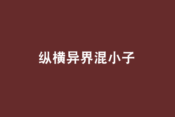 纵横异界混小子