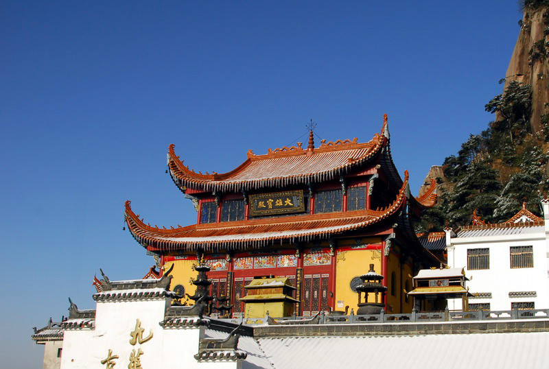 池州市九华山风景区 池州市九华山风景区