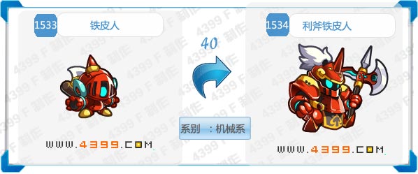 4399奥拉星利斧铁皮人 4399奥拉星利斧铁皮人