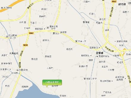 太湖湾度假村位置图 太湖湾度假村位置图