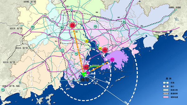 横琴开发总体图 横琴开发总体图